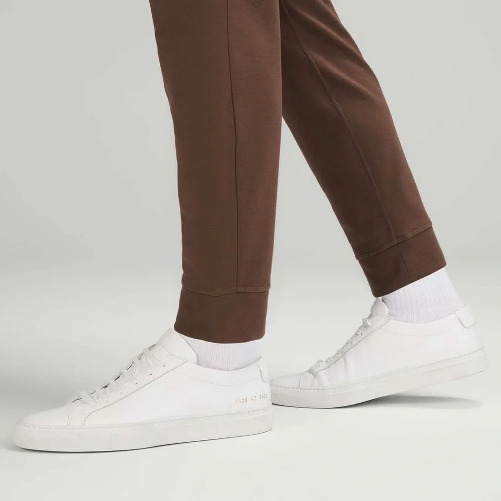 Lululemon Mens City Sweat Jogger Stretch French Terry Dark Mocha Pant size L